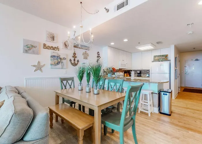 Open Bright W Breathtaking Gulf-front View & Shared Pools & Hot Tubs Gulf Shores