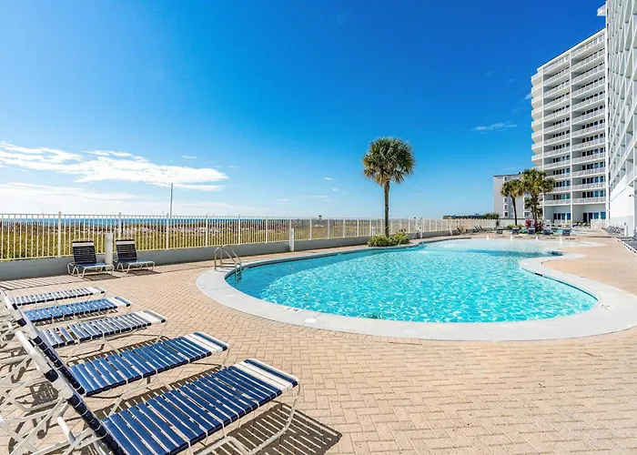 Open Bright W Breathtaking Gulf-front View & Shared Pools & Hot Tubs Gulf Shores